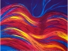Mouvement voilet et rouge